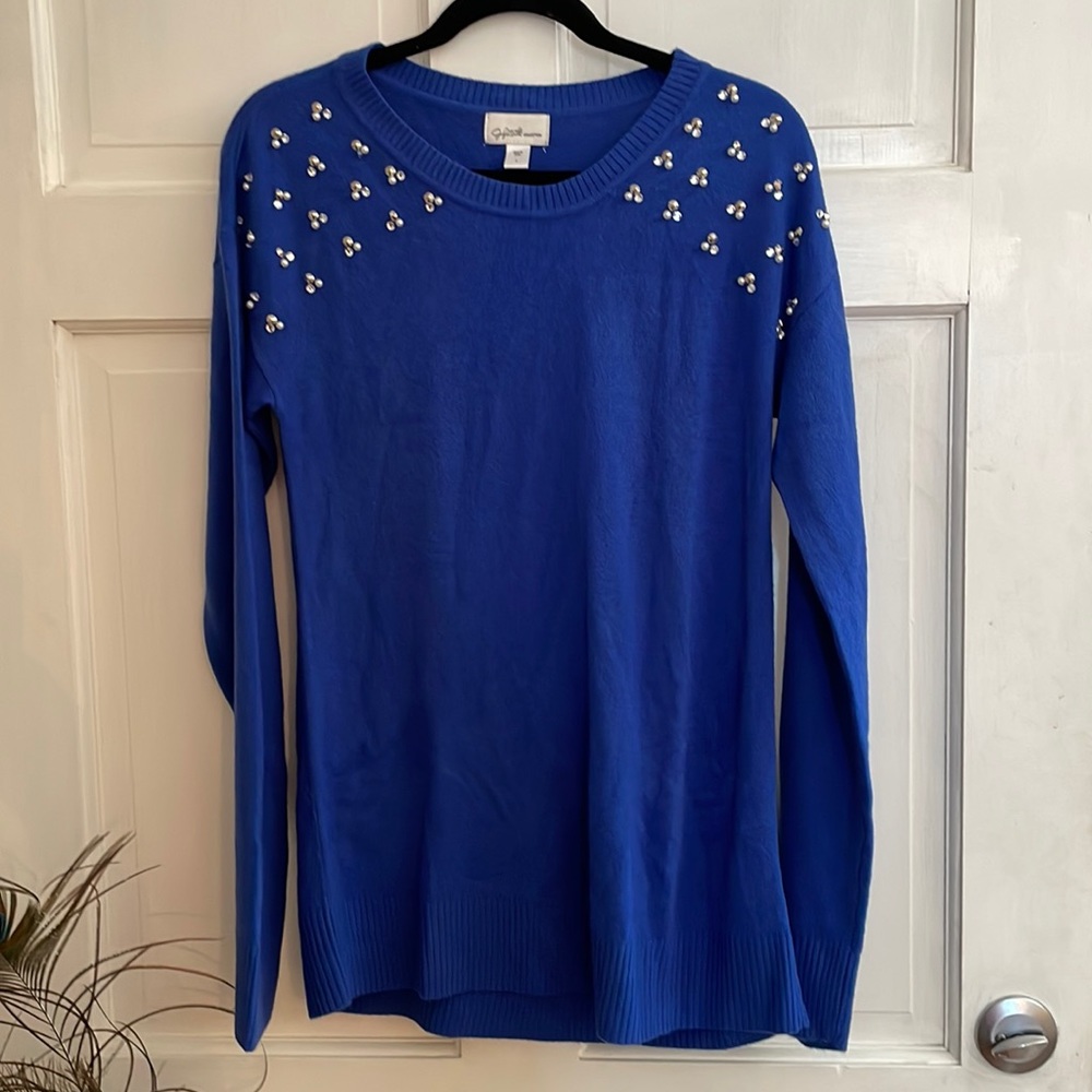 Vintage Jaclyn Smith Sweater w Bling